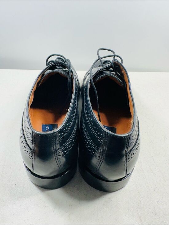 Bostonian Mens Dress Shoes 13 Mansfields Wingtip Black Leather main image 4